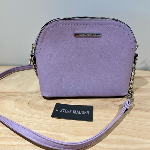 Steve Madden Handbags - STEVE MADDEN lavender Maggie Crossbody Bag
